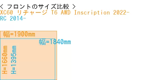 #XC60 リチャージ T6 AWD Inscription 2022- + RC 2014-